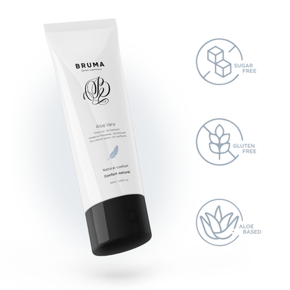 BRUMA - GEL GLISSANT ALOE VERA CONFORT NATUREL 100 ML BRUMA