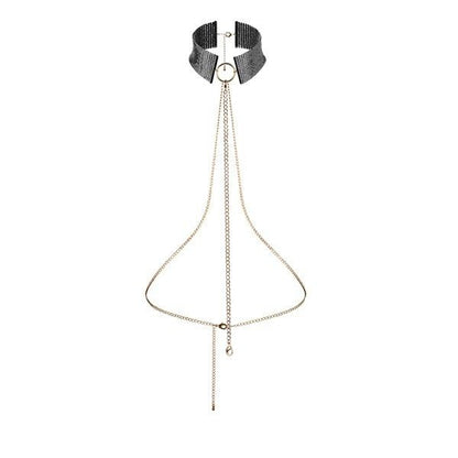 BIJOUX - DÉSIR MÉTALLIQUE COLLIER MÉTALLISÉ NOIR BIJOUX DESIRE METALLIQUE