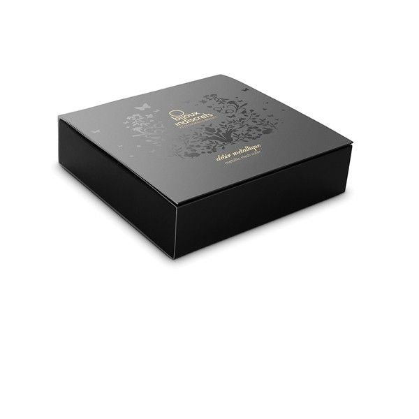BIJOUX - DÉSIR MÉTALLIQUE COLLIER MÉTALLISÉ NOIR BIJOUX DESIRE METALLIQUE
