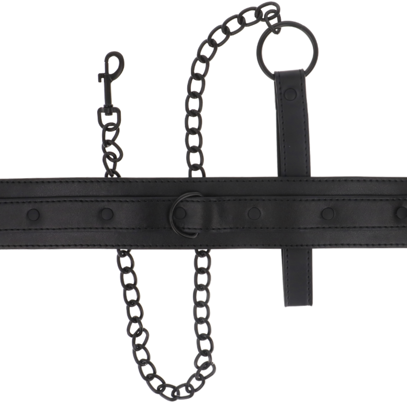 INTENSE - FETISH COLLIER EN CUIR VEGAN INTENSE FETISH