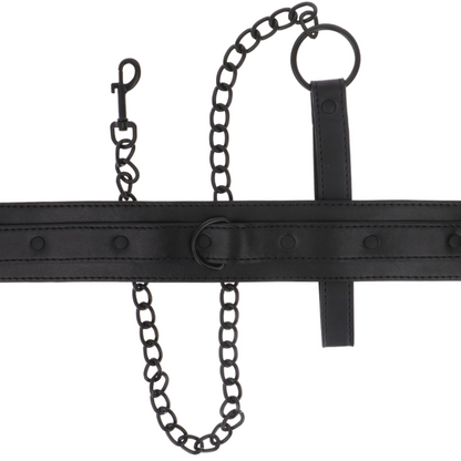 INTENSE - FETISH COLLIER EN CUIR VEGAN INTENSE FETISH