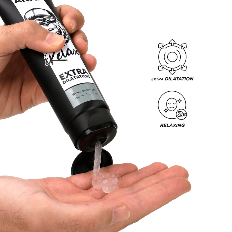 BLACK HOLE - GEL À BASE D'EAU DILATATION ANALE 150 ML BLACK HOLE