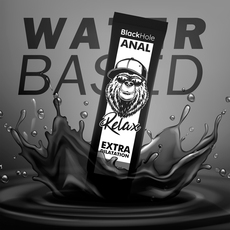 BLACK HOLE - GEL À BASE D'EAU DILATATION ANALE 250 ML BLACK HOLE