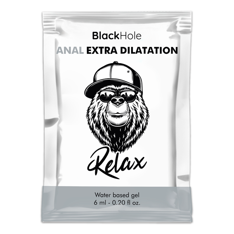 BLACK HOLE - GEL À BASE D'EAU EXTRA DILATATION 6 ML DOSE UNIQUE BLACK HOLE