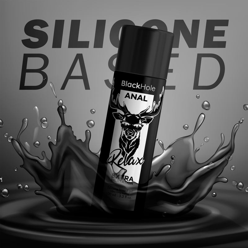 BLACK HOLE - GEL SILICONE DILATATION ANALE 100 ML BLACK HOLE