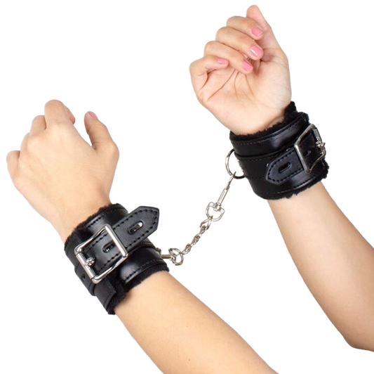 SECRETPLAY - MENOTTES DE BONDAGE NOIRES COLLECTION BDSM SECRETPLAY 100% FETISH