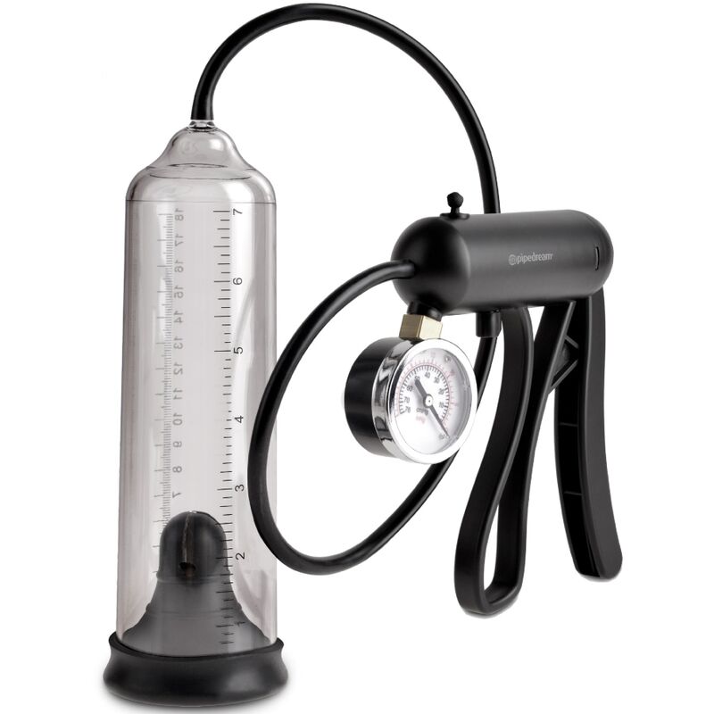 PUMP WORX - POMPE PUISSANTE PRO-GAUGE TRANSPARENTE PUMP WORX
