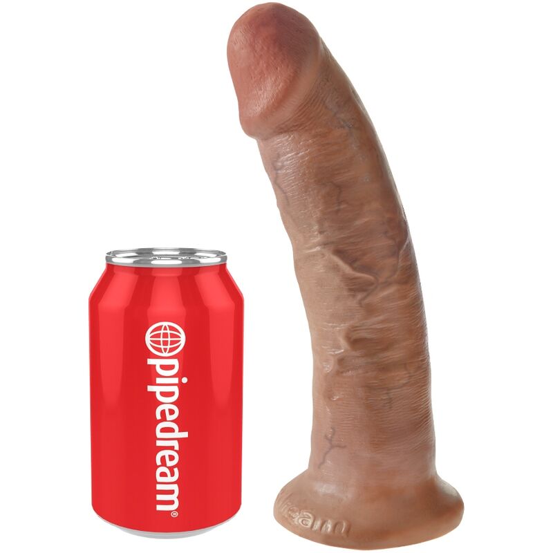 KING COCK - PÉNIS RÉALISTE 21.7 CM CARAMEL KING COCK