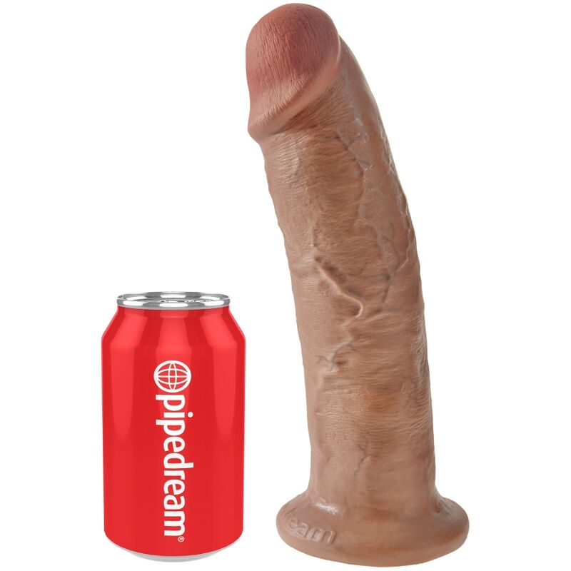 KING COCK - PÉNIS RÉALISTE 24 CM CARAMEL KING COCK
