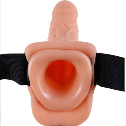 FETISH FANTASY SERIES - HARNAIS RÉGLABLE TÉLÉCOMMANDE PÉNIS RÉALISTE AVEC TESTICULES 23 CM FETISH FANTASY SERIES