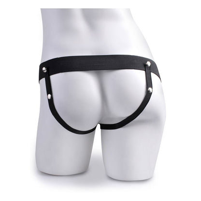 FETISH FANTASY SERIES - HARNAIS RÉGLABLE PÉNIS RÉALISTE AVEC BALLES ÉJACULANTES 19 CM FETISH FANTASY SERIES