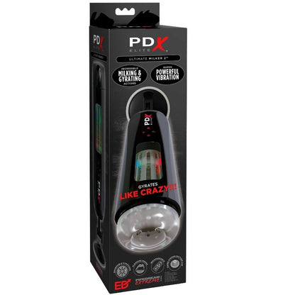 PDX ELITE - STROKER ULTIMATE MILKER 2 ROTATIF ET VIBRATEUR PDX ELITE
