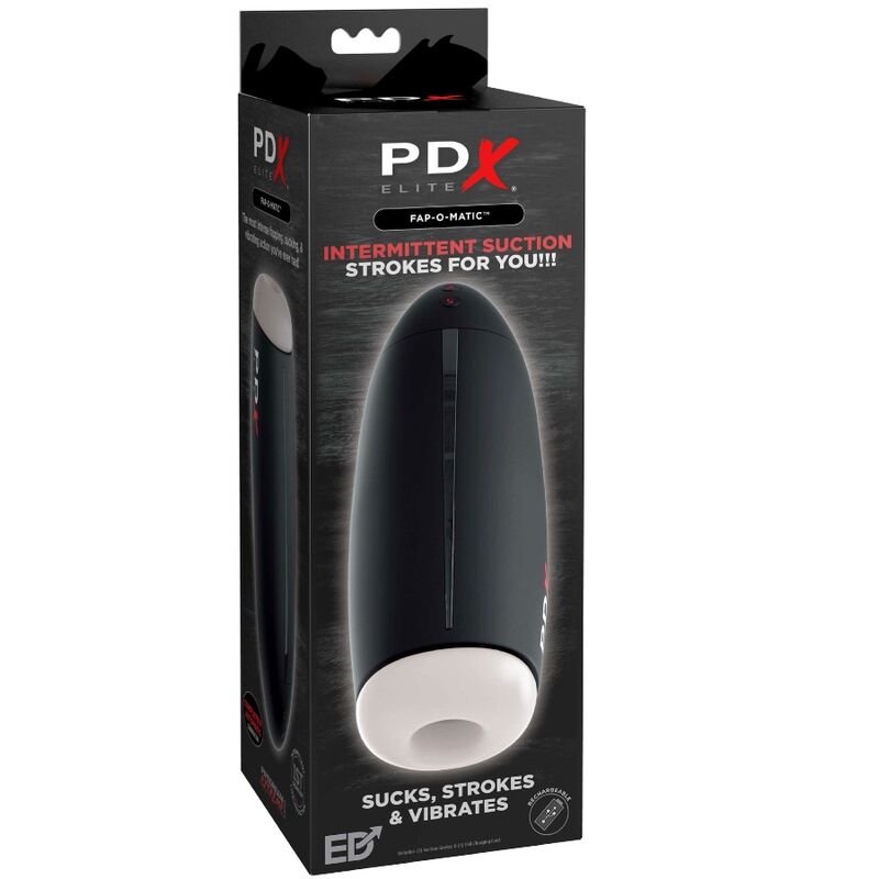 PDX ELITE - STROKER FAP-O-MATIC SUCKER & VIBRATEUR MASTURBATEUR PDX ELITE