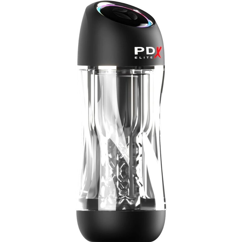 PDX ELITE - VIBRATEUR STROKER VIEWTUBE PRO TRANSPARENT PDX ELITE