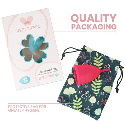 INTIMICHIC - COUPE MENSTRUELLE EN SILICONE MÉDICALE - TAILLE S INTIMICHIC