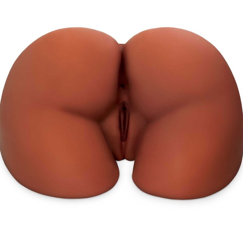 PDX PLUS - MASTURBATEUR MARRON DOUBLE ENTRÉE PERFECT ASS XL PDX PLUS+