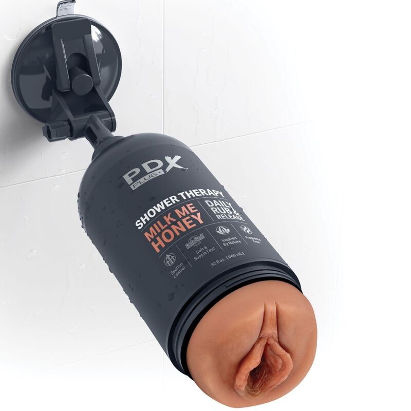 PDX PLUS - MASTURBATEUR STROKER CONCEPTION DE BOUTEILLE DISCRÈTE MILK ME HONEY CANDY SHAMPOOING PDX PLUS+