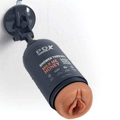 PDX PLUS - MASTURBATEUR STROKER CONCEPTION DE BOUTEILLE DISCRÈTE MILK ME HONEY CANDY SHAMPOOING PDX PLUS+
