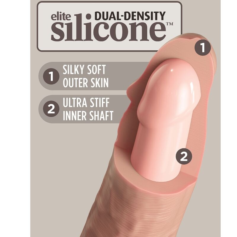 KING COCK - ELITE GODE RÉALISTE EN SILICONE 23 CM KING COCK