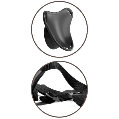 KING COCK - ELITE HARNAIS RÉGLABLE AVEC GODE 15.2 CM POUR DÉBUTANTS KING COCK