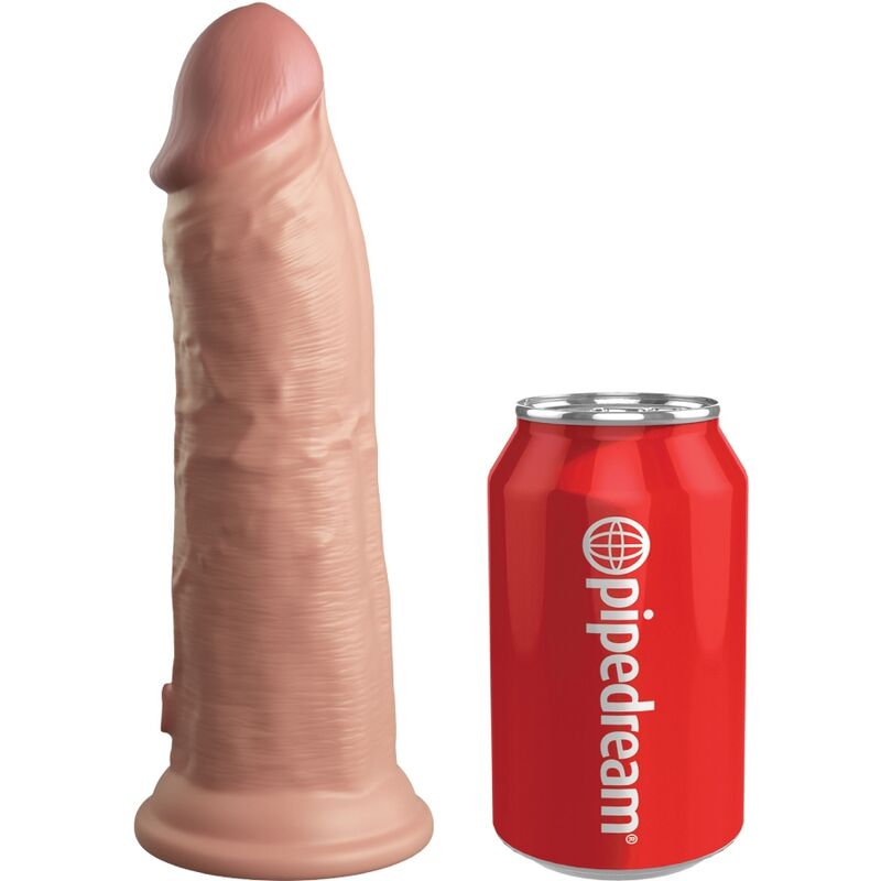 KING COCK - ELITE KIT HARNAIS RÉGLABLE DELUXE ANNEAU AVEC TESTICULES & GODE 20.3 CM KING COCK