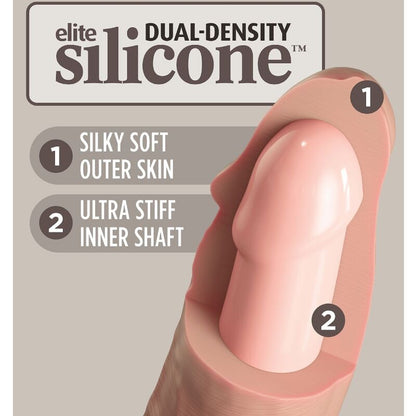 KING COCK - ELITE KIT HARNAIS RÉGLABLE DELUXE ANNEAU AVEC TESTICULES & GODE 20.3 CM KING COCK