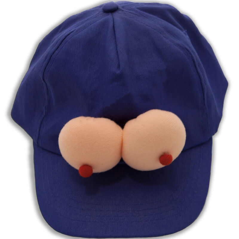 DIABLO PICANTE - CASQUETTE AUX SEINS BLEUS DIABLO PICANTE