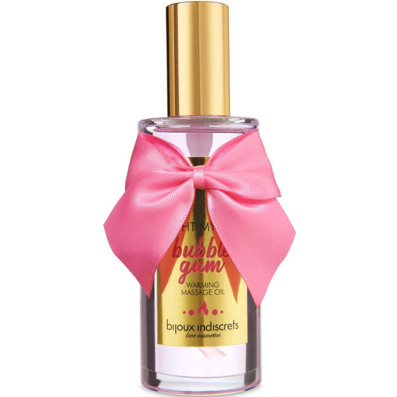 BIJOUX - INDISCRETS KIT DE JEU BUBBLEGUM AVEC HUILE, GEL ET BRILLANT LÈVRES BIJOUX LOVE COSMETIQUES