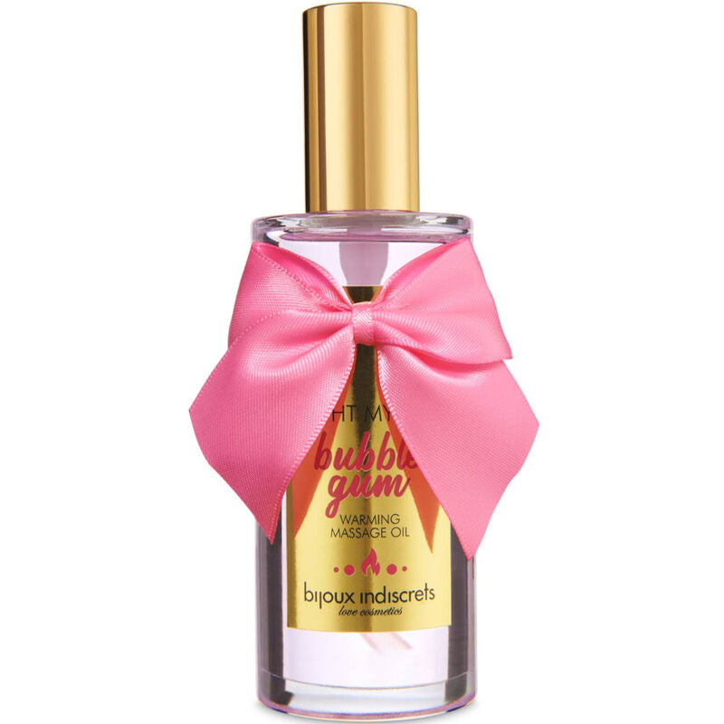 BIJOUX - INDISCRETS HUILE DE MASSAGE LIGHT MY FIRE EFFET CHALEUR SAVEUR GOMME BIJOUX LOVE COSMETIQUES