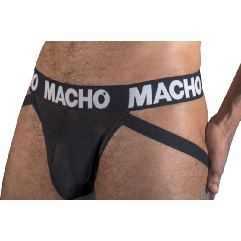 MACHO - MX25NN JOCK NOIR TAILLE L MACHO UNDERWEAR