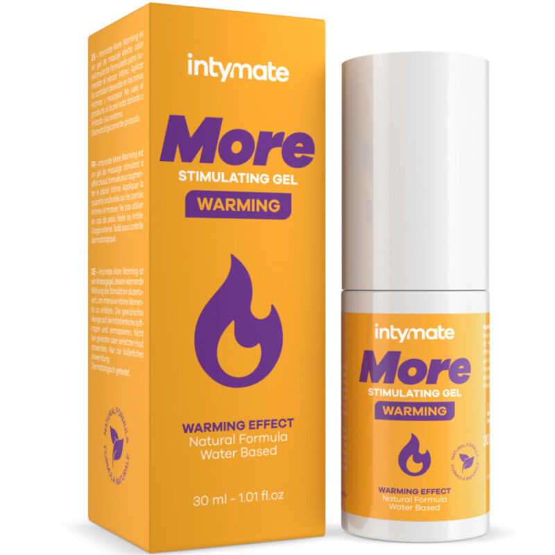 INTIMATELINE INTYMATE - GEL DE MASSAGE À BASE D'EAU PLUS D'EFFET CHALEUR POUR ELLE 30 ML INTIMATELINE INTYMATE