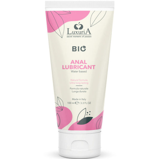 INTIMATELINE - LUXURIA LUBRIFIANT BIO ANAL BASE D'EAU 100 ML INTIMATELINE LUXURIA