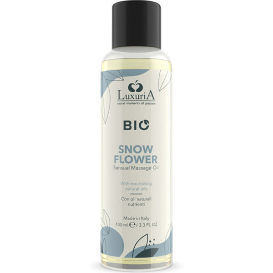 INTIMATELINE LUXURIA - HUILE DE MASSAGE BIO FLEUR DES NEIGES 100 ML INTIMATELINE LUXURIA
