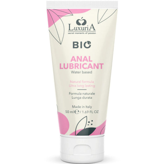 INTIMATELINE - LUXURIA LUBRIFIANT BIO ANAL BASE D'EAU 50 ML INTIMATELINE LUXURIA