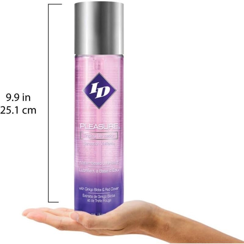 ID PLEASURE - LUBRIFIANT  BASE DEAU SENSATION TINGING 500 ML ID PLEASURE