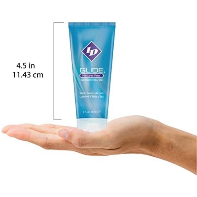ID GLIDE - LUBRIFIANT BASE D'EAU TUBE DE VOYAGE ULTRA LONGUE DURÉE 60 ML ID GLIDE