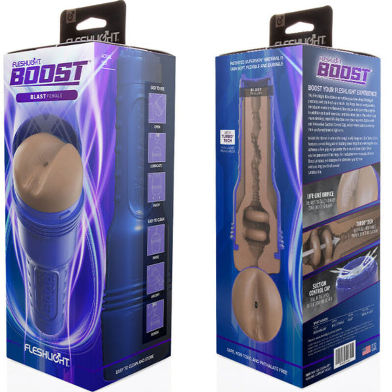 FLESHLIGHT BOOST - MASTURBATEUR FEMME ANO BLAST MD FLESH RP FLESHLIGHT BOOST