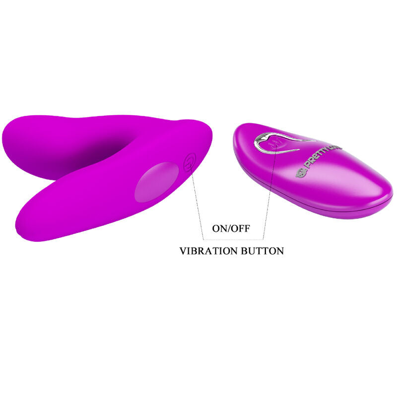 PRETTY LOVE - MASSEUR DE CLITORIS MELVIN AVEC TÉLÉCOMMANDE PRETTY LOVE