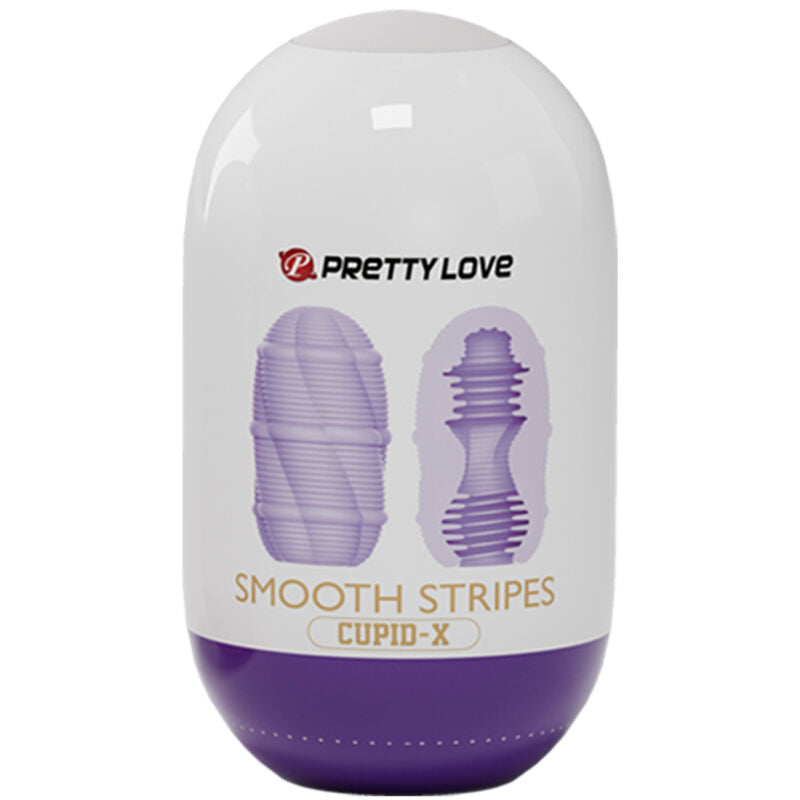PRETTY LOVE - OEUF MASTURBATEUR CUPID  RAYURES LISSES PRETTY LOVE MALE