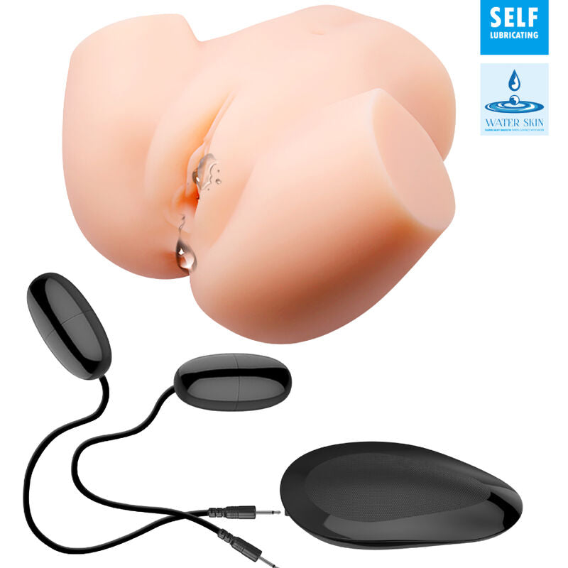 CRAZY BULL - VAGIN ET ANUS RÉALISTES DOUBLE VIBRATION CRAZY BULL