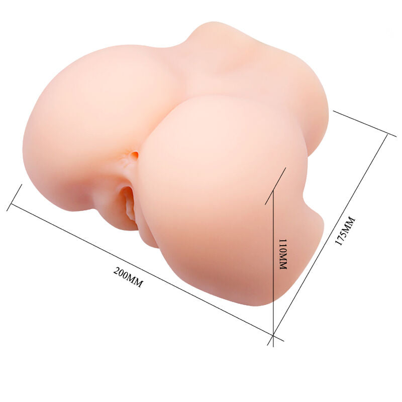 CRAZY BULL - VAGIN ET ANUS RÉALISTES DOUBLE VIBRATION CRAZY BULL