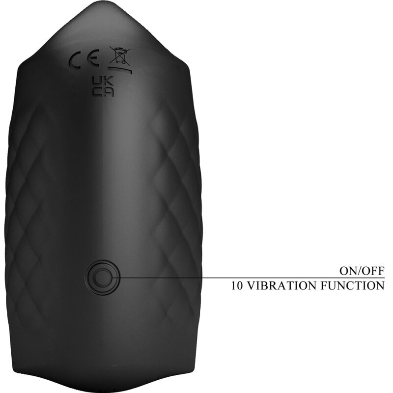 PRETTY LOVE - MASTURBATEUR MANUEL POUR VIBRATEUR RECHARGEABLE GLAND PRETTY LOVE MALE