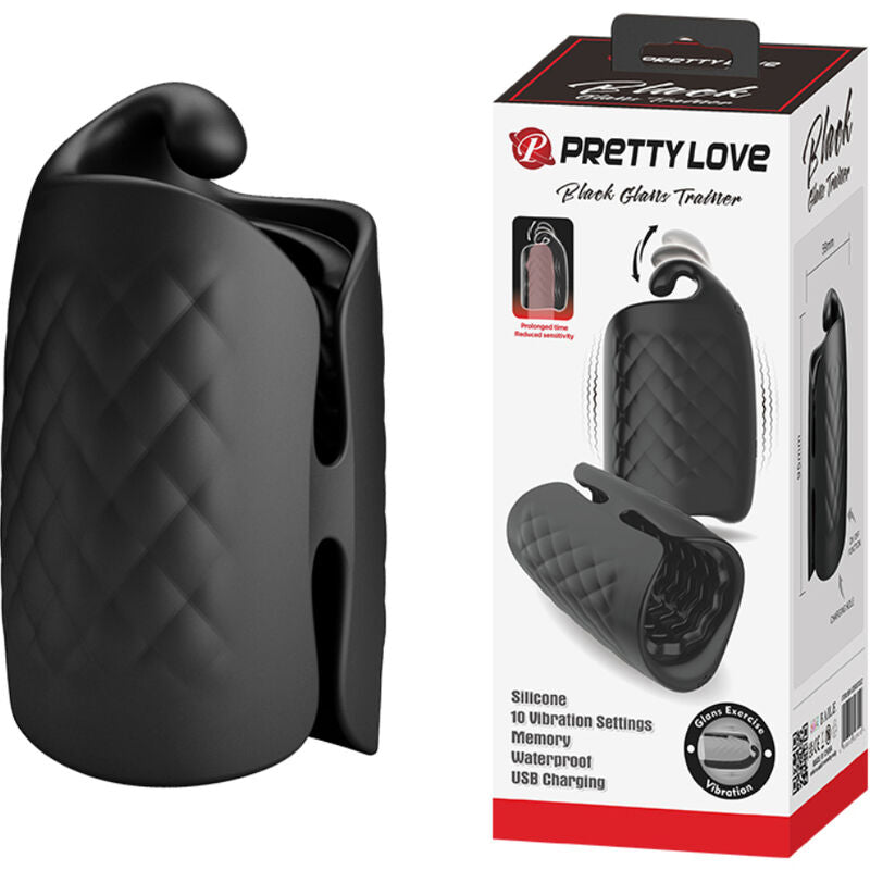 PRETTY LOVE - MASTURBATEUR MANUEL POUR VIBRATEUR RECHARGEABLE GLAND PRETTY LOVE MALE