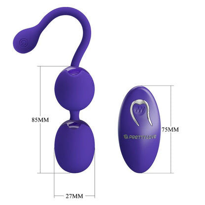 PRETTY LOVE - BALLES TÉLÉCOMMANDÉES WILLIE YOUTH ET VIBRATION VIOLET PRETTY LOVE LED