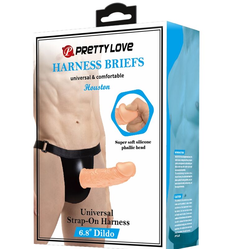 PRETTY LOVE - SLIPS HARNNES AVEC DIDLO INCLUS PRETTY LOVE