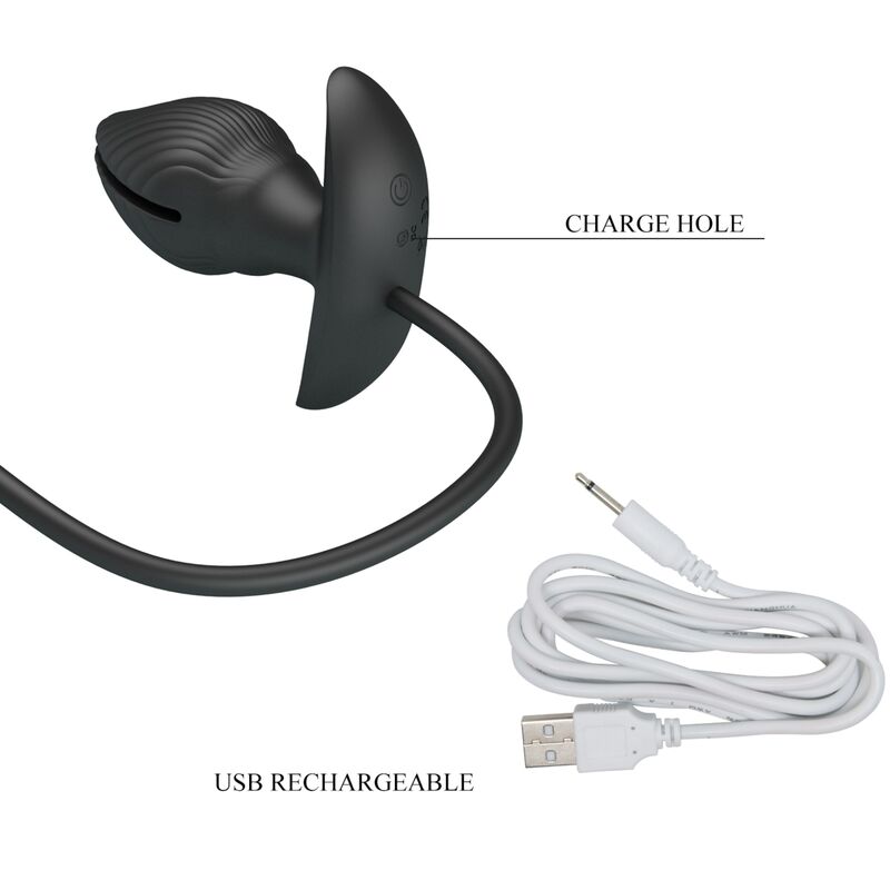 PRETTY LOVE - PLUG ANAL GONFLABLE & RECHARGEABLE PRETTY LOVE BOTTOM