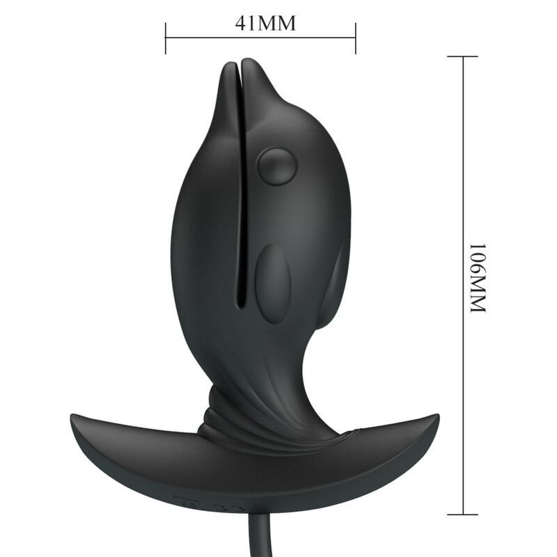 PRETTY LOVE - PLUG ANAL DELFIN GONFLABLE & RECHARGEABLE PRETTY LOVE BOTTOM