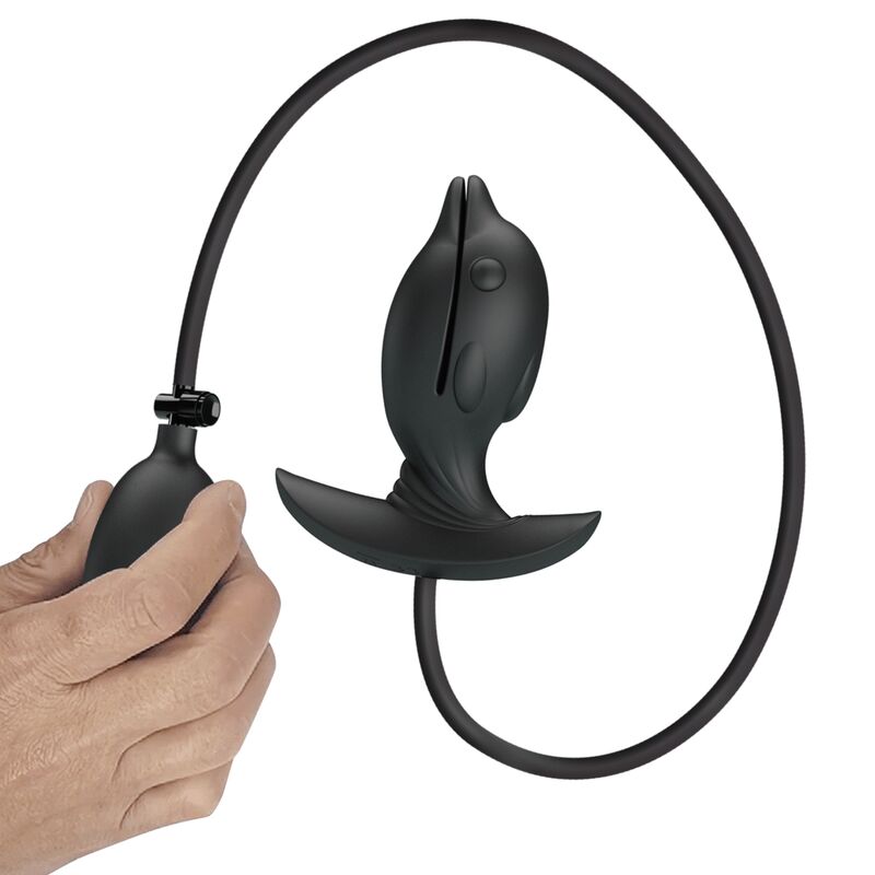 PRETTY LOVE - PLUG ANAL DELFIN GONFLABLE & RECHARGEABLE PRETTY LOVE BOTTOM