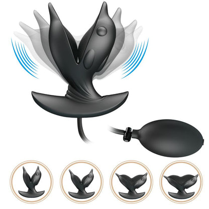 PRETTY LOVE - PLUG ANAL DELFIN GONFLABLE & RECHARGEABLE PRETTY LOVE BOTTOM