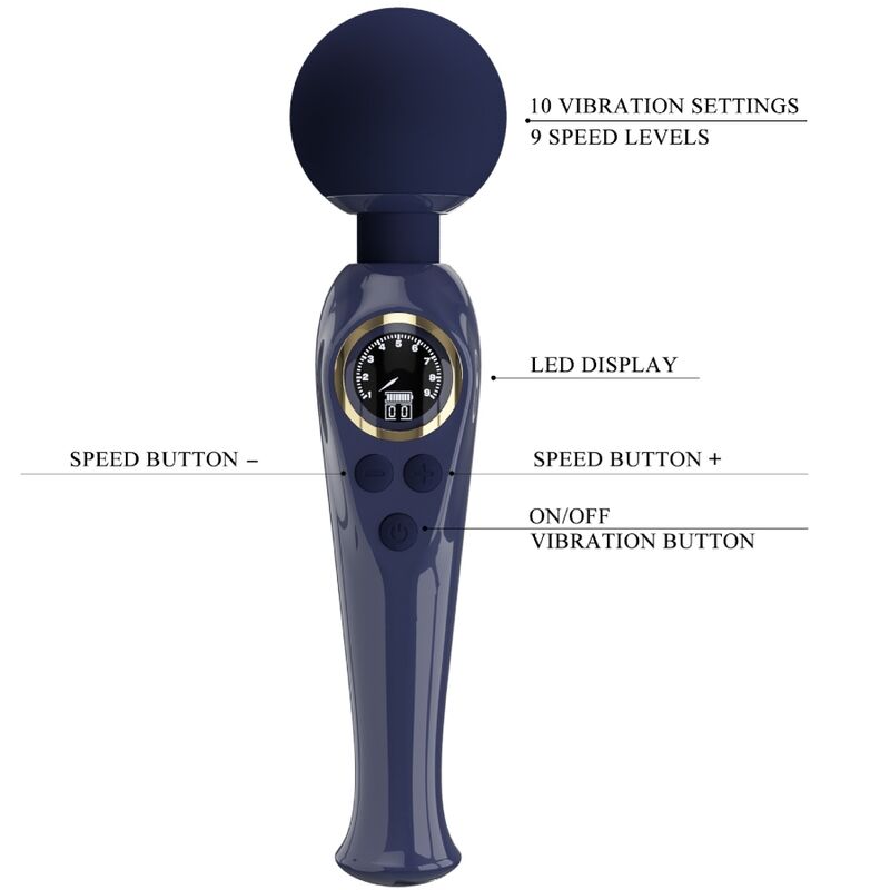 PRETTY LOVE - BAGUETTE VIBRANTE SKYLER BLEU PRETTY LOVE LED